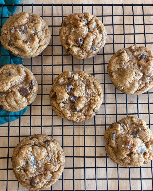 Brown Butter Einkorn Chocolate Chip Cookies from Borderview Family Farm