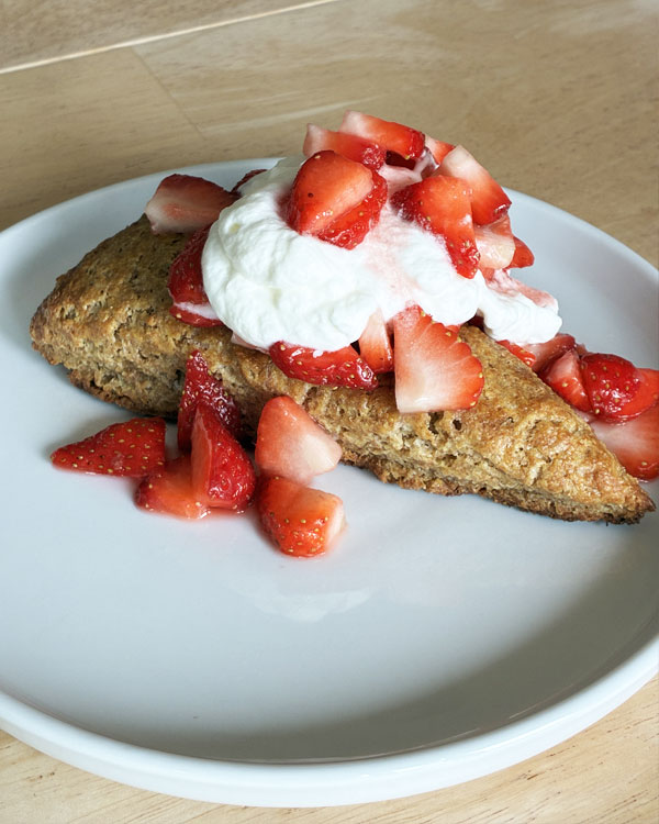 Whole Grain Einkorn Shortcakes from Borderview Family Farm